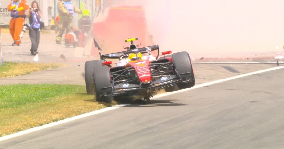 Video: Lewis Hamilton se dio un golpazo en Bélgica - Radio Vida Maciá