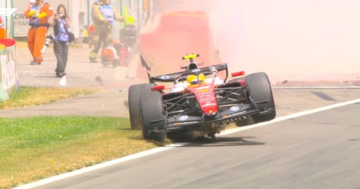 Lewis Hamilton y un choque calcado al de Pierre Gasly en Spa-Francorchamps: "Destrocé el auto" - Radio Vida Maciá