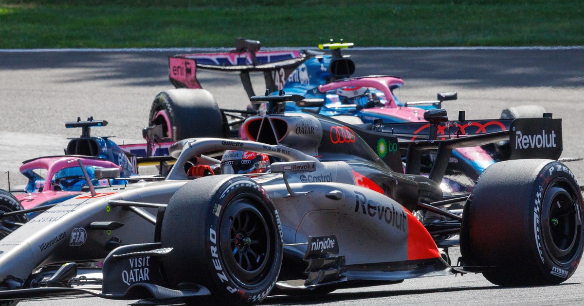 Así fue la maniobra del día: Colapinto pasó a Gasly y Lawson en el mismo momento - Radio Vida Maciá