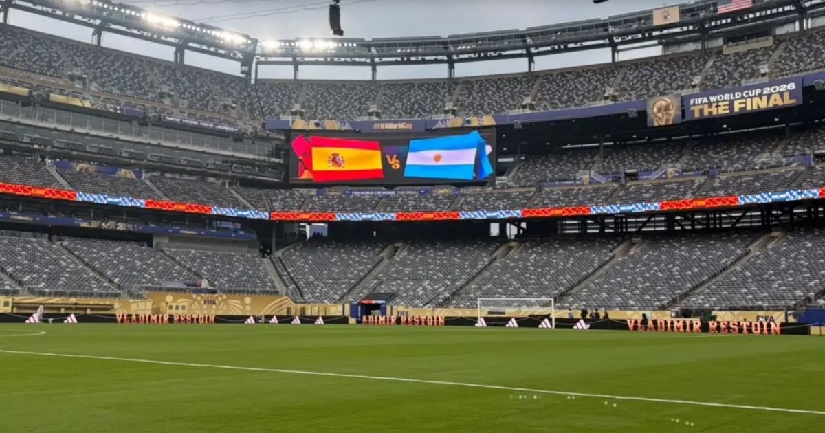 Millones en juego: Nueva Jersey le reclama a la FIFA parte de la recaudación por la venta del césped en la final Argentina - España por el Mundial 2026 - Radio Vida Maciá